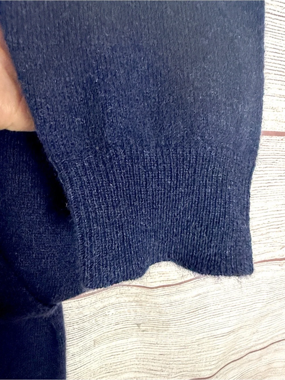 NWT Club Room Crewneck Cashmere Sweater Pullover Navy Blue Men's size L Luxury